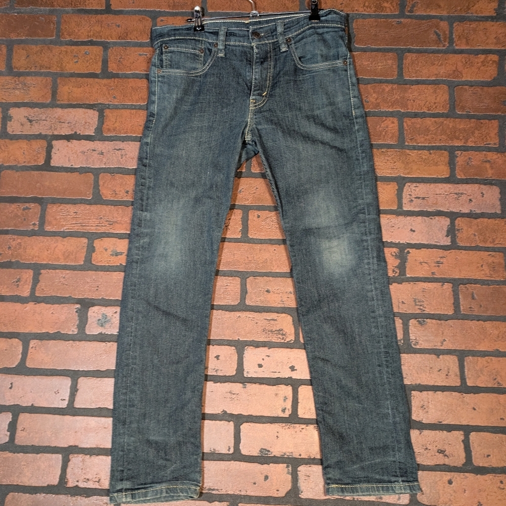 Real Fade Levi's 511 Men's 31x30‎ Dark Wash